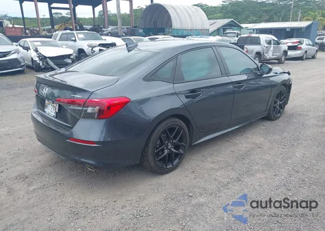 2024 Honda Civic Sport z USA, uszkodzony, nr VIN 2HGFE2F50RH522180